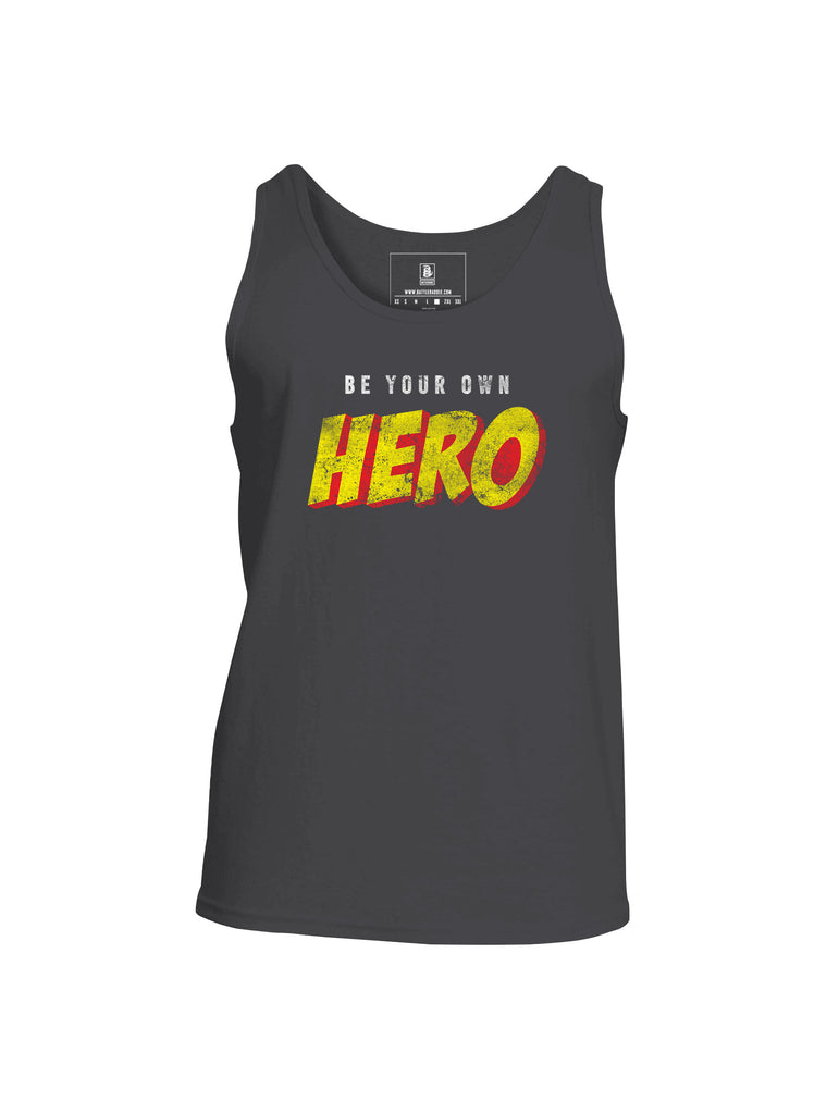 Battleraddle Be Your Own Hero V2 Mens Cotton Tank Top - Battleraddle® LLC