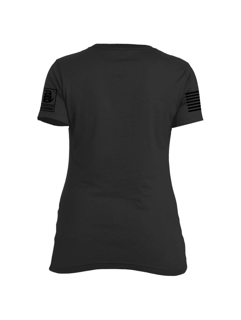 Battleraddle Legend Born 1776 Aged To Perfection Black Sleeve Print Womens Cotton Crew Neck T Shirt