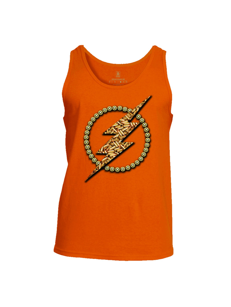 Battleraddle Bullet Lightning Bolt Mens Cotton Tank Top