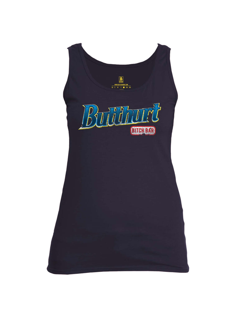 Battleraddle Butthurt Bitch Bar Womens Cotton Tank Top