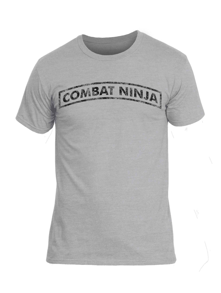 Battleraddle Combat Ninja Black Snake Logo Mens Cotton Crew Neck T Shirt shirt|custom|veterans|Apparel-Mens T Shirt-cotton