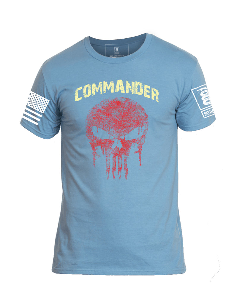 Battleraddle Commander Mens Cotton Crew Neck T Shirt - Battleraddle® LLC