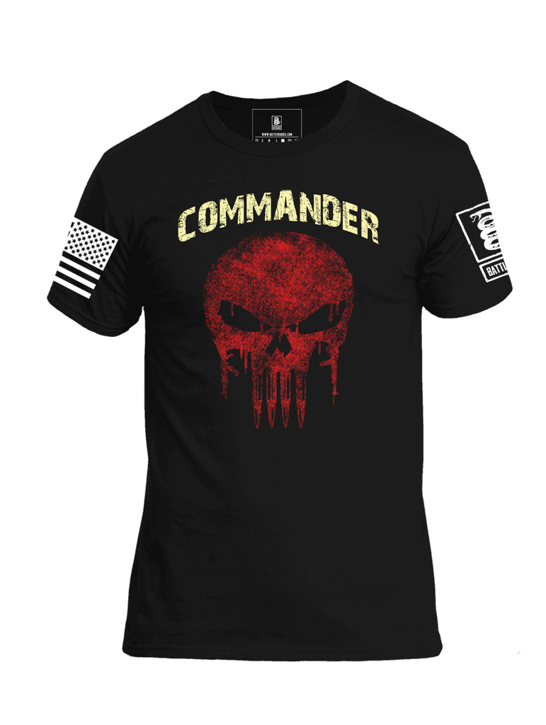 Battleraddle Commander Mens Cotton Crew Neck T Shirt - Battleraddle® LLC