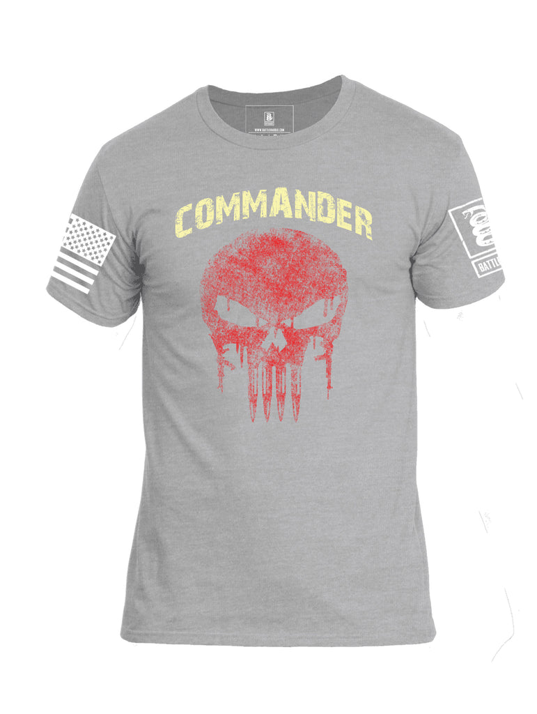 Battleraddle Commander Mens Cotton Crew Neck T Shirt - Battleraddle® LLC