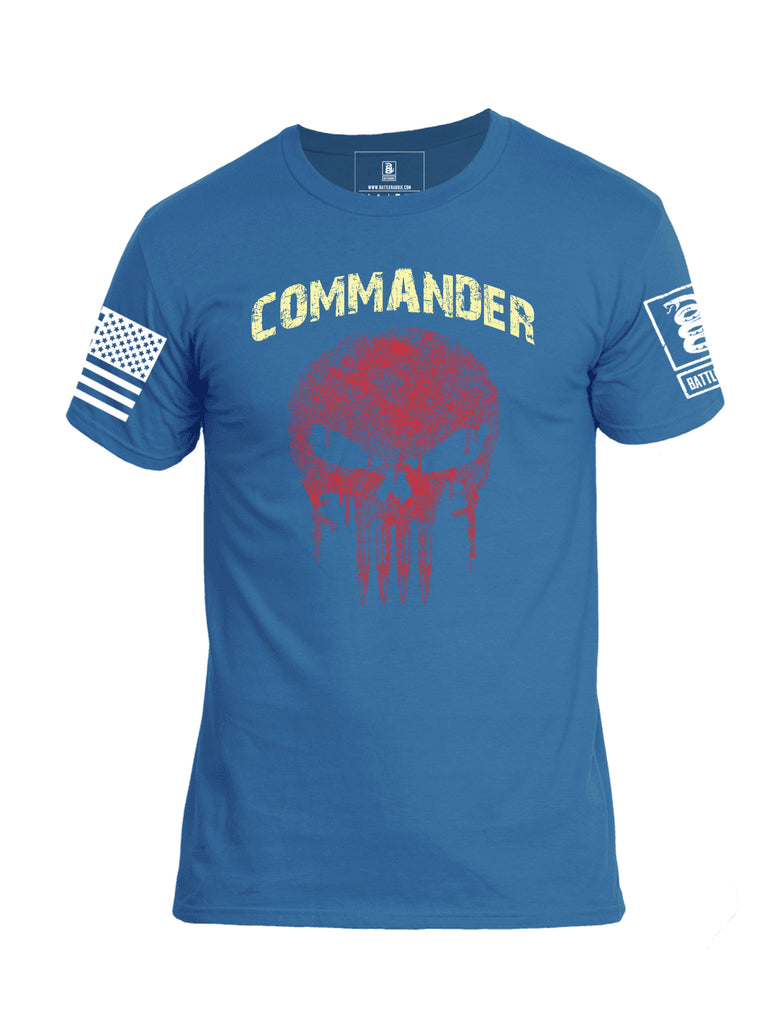 Battleraddle Commander Mens Cotton Crew Neck T Shirt - Battleraddle® LLC