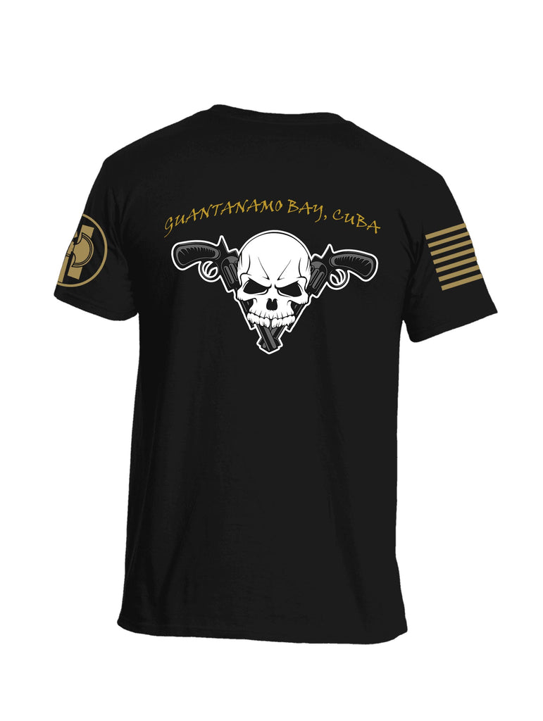Battleraddle Military Police Honor Bound 357 MP CO Brass Sleeve Print Mens Cotton Crew Neck T Shirt