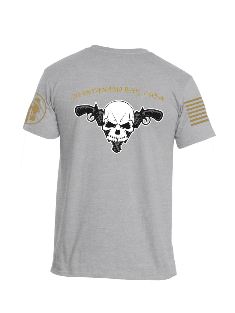 Battleraddle Military Police Honor Bound 357 MP CO Brass Sleeve Print Mens Cotton Crew Neck T Shirt