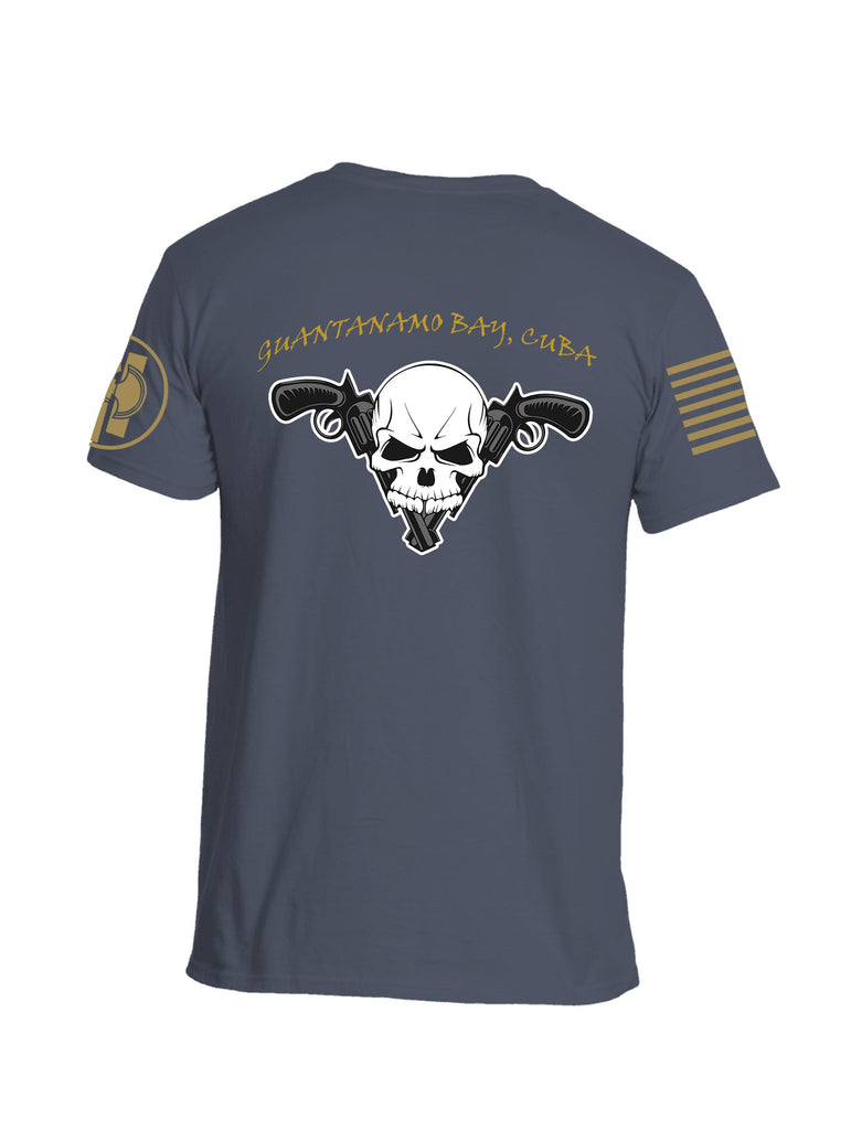 Battleraddle Military Police Honor Bound 357 MP CO Brass Sleeve Print Mens Cotton Crew Neck T Shirt