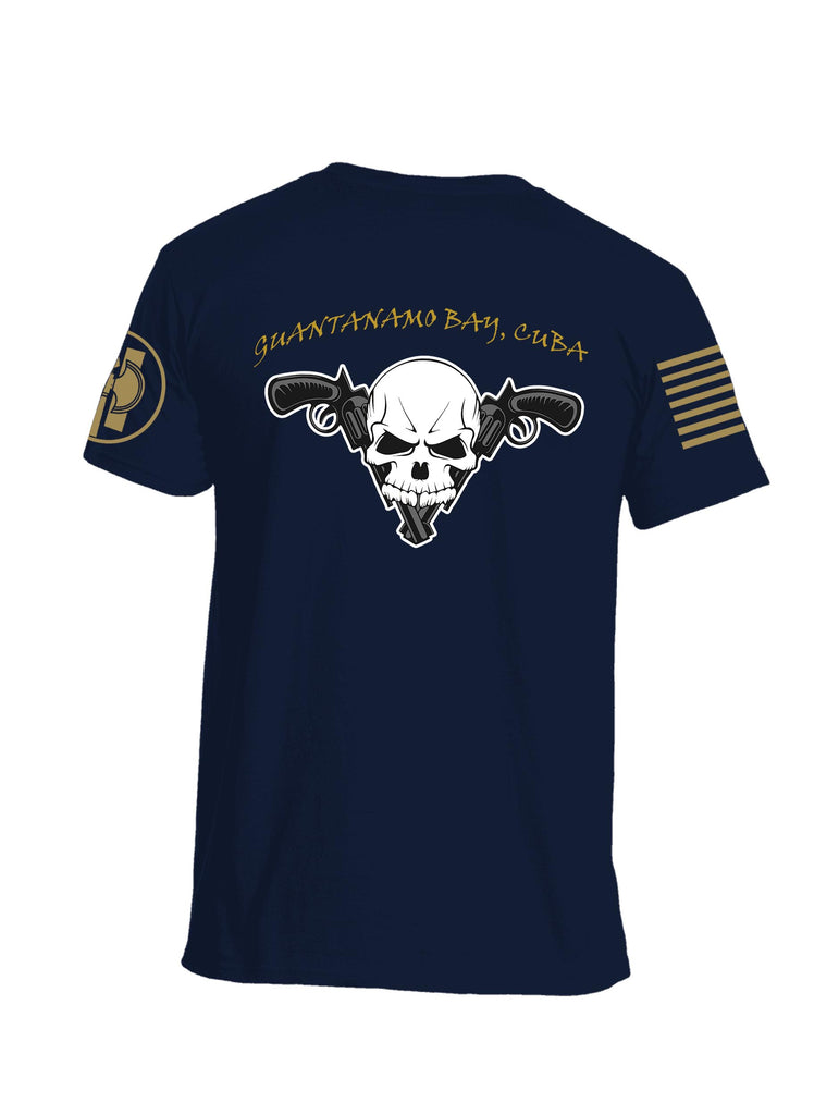 Battleraddle Military Police Honor Bound 357 MP CO Brass Sleeve Print Mens Cotton Crew Neck T Shirt