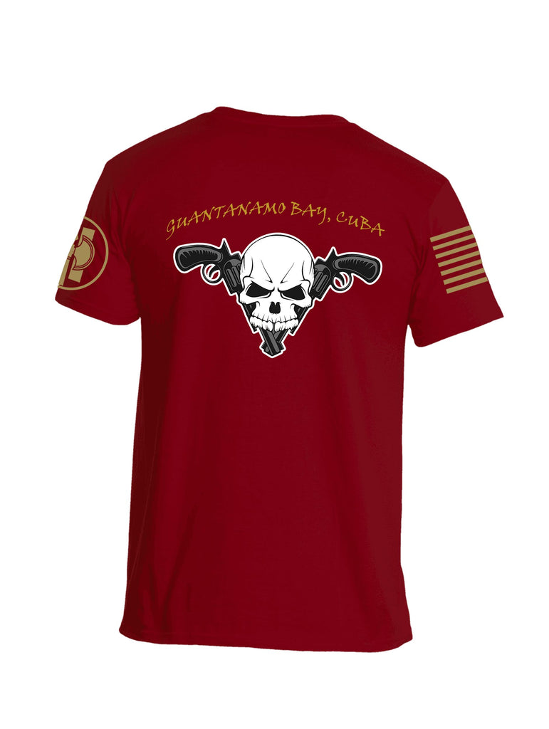 Battleraddle Military Police Honor Bound 357 MP CO Brass Sleeve Print Mens Cotton Crew Neck T Shirt
