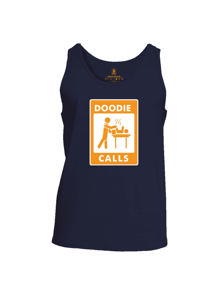 Battleraddle Doodie Calls Mens Cotton Tank Top