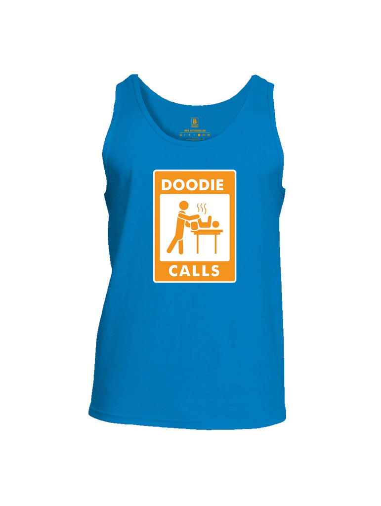 Battleraddle Doodie Calls Mens Cotton Tank Top