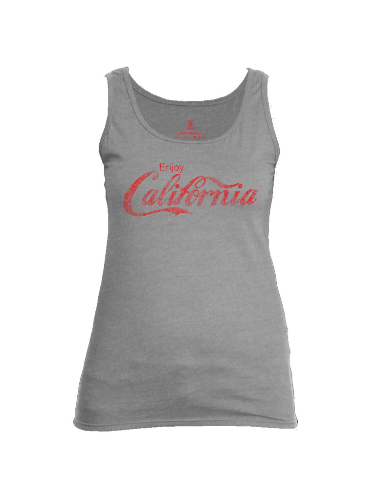 Battleraddle Enjoy California Womens Cotton Tank Top