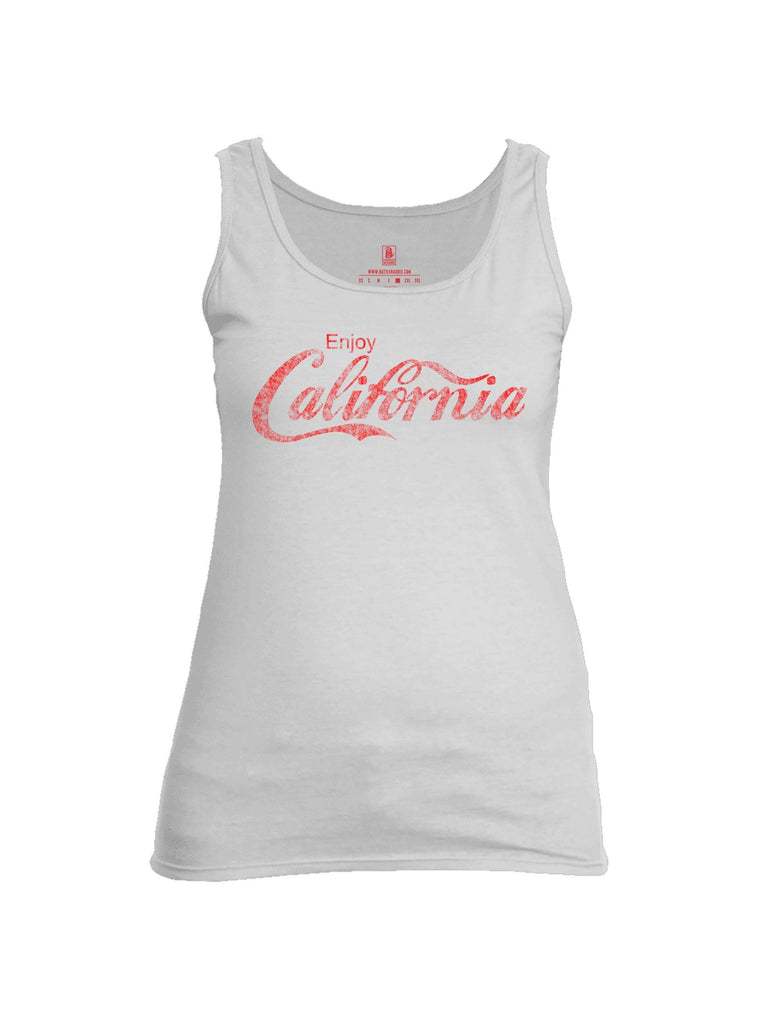 Battleraddle Enjoy California Womens Cotton Tank Top