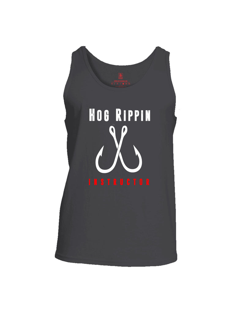 Battleraddle Hog Rippin Instructor Mens Cotton Tank Top