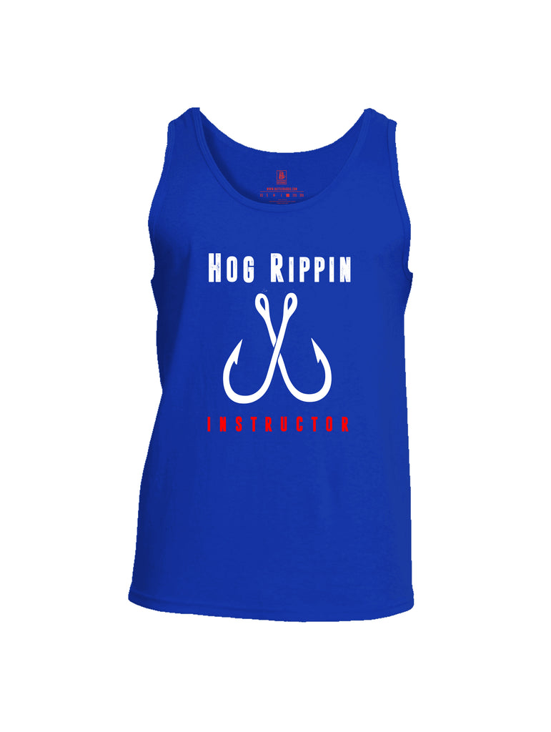 Battleraddle Hog Rippin Instructor Mens Cotton Tank Top