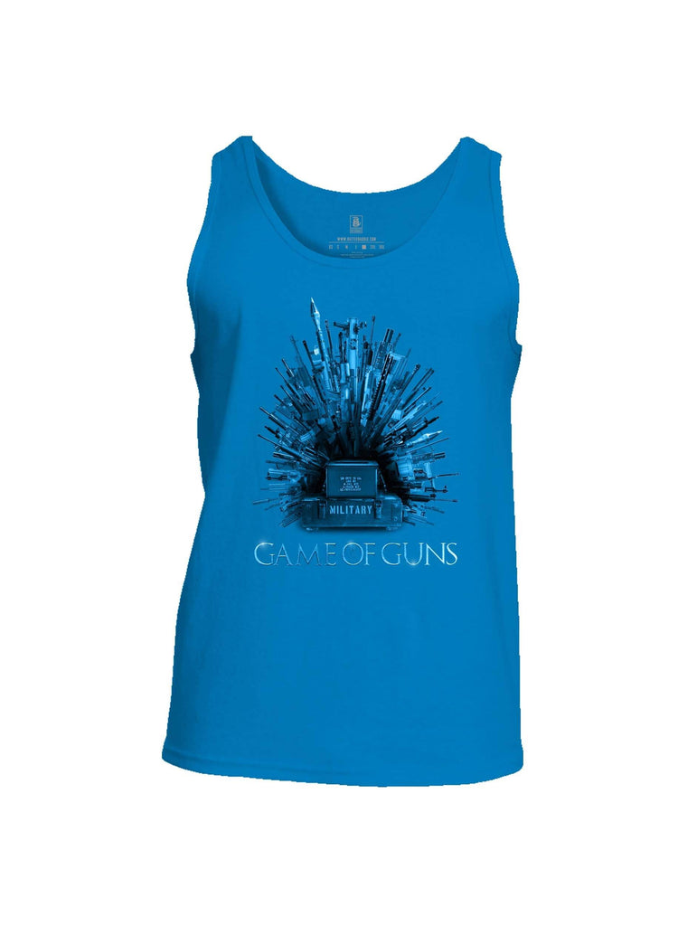 Battleraddle Game of Guns Mens Cotton Tank Top shirt|custom|veterans|Apparel-Mens Tank Top-Cotton