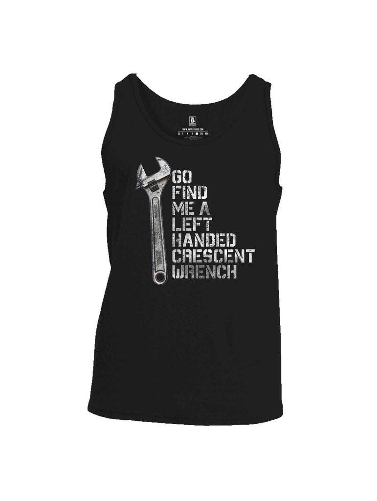 Battleraddle Go Find Me A Left Handed Crescent Wrench Mens Cotton Tank Top shirt|custom|veterans|Apparel-Mens Tank Top-Cotton