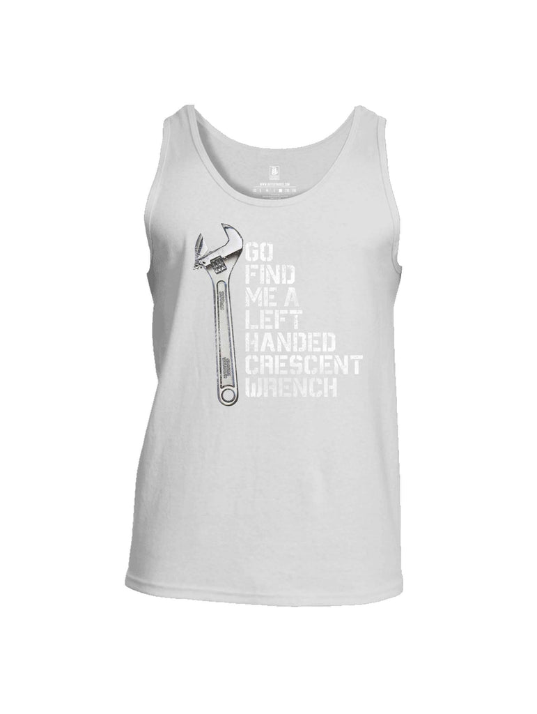 Battleraddle Go Find Me A Left Handed Crescent Wrench Mens Cotton Tank Top shirt|custom|veterans|Apparel-Mens Tank Top-Cotton