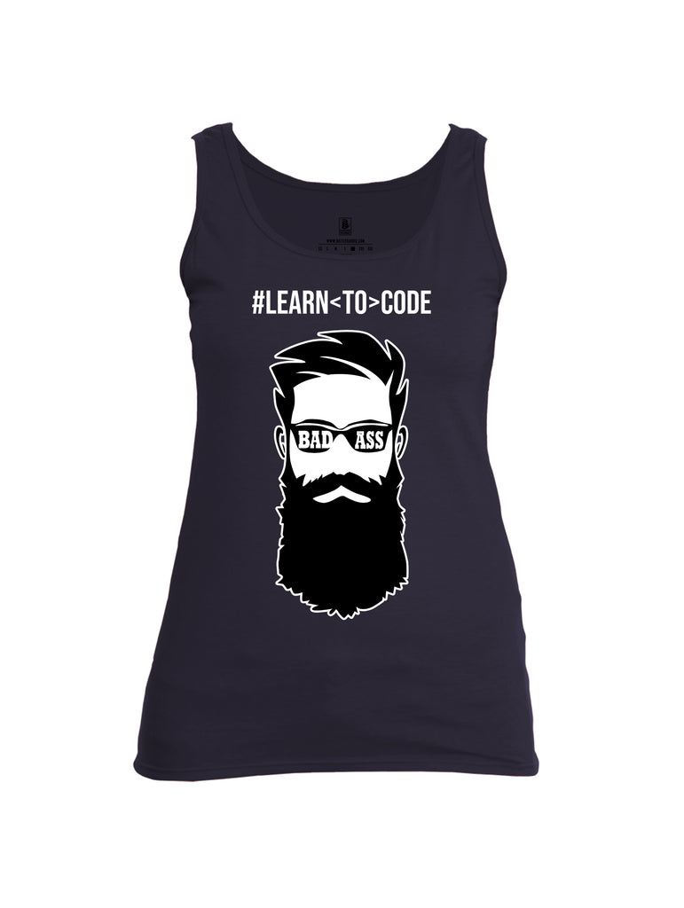 Battleraddle Learn To Code Womens Cotton Tank Top