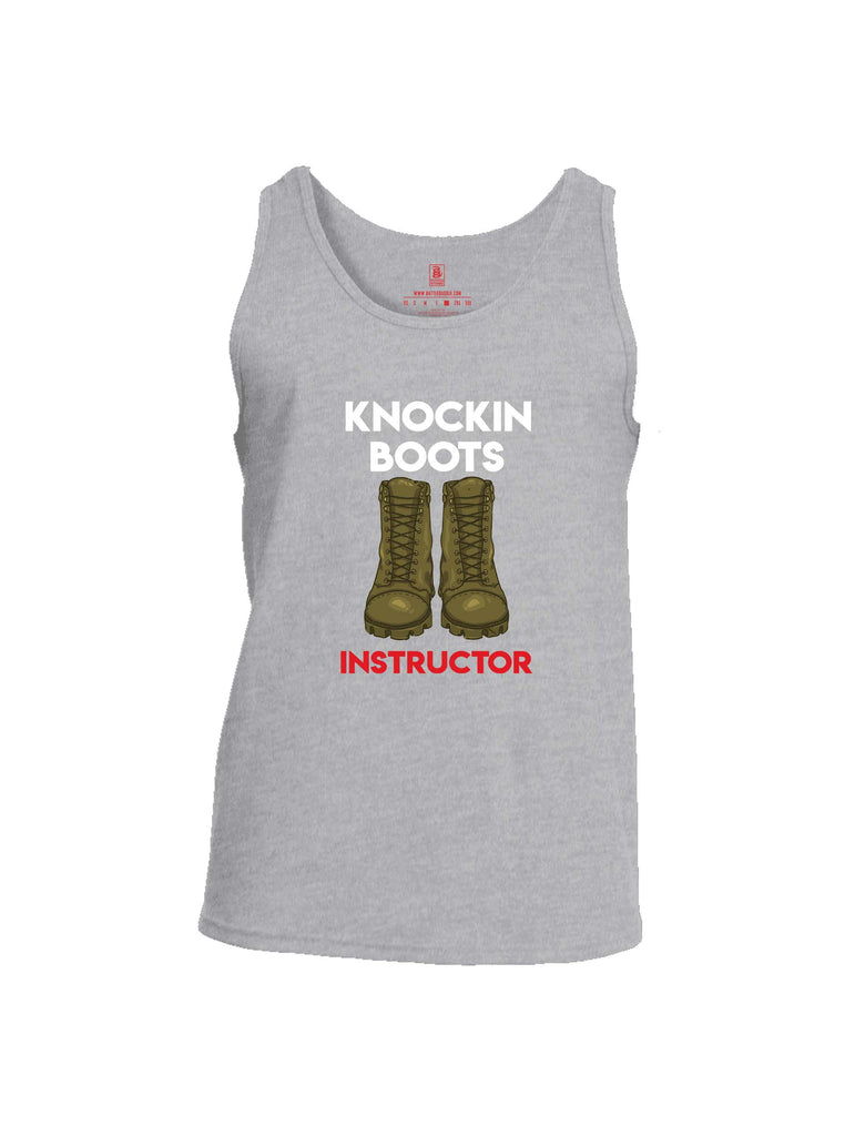 Battleradlde Knockin Boots Instructor Mens Cotton Tank Top