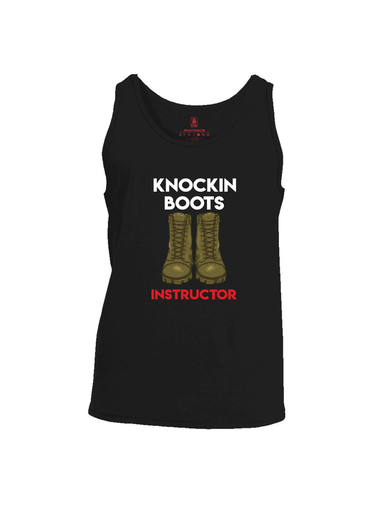 Battleradlde Knockin Boots Instructor Mens Cotton Tank Top