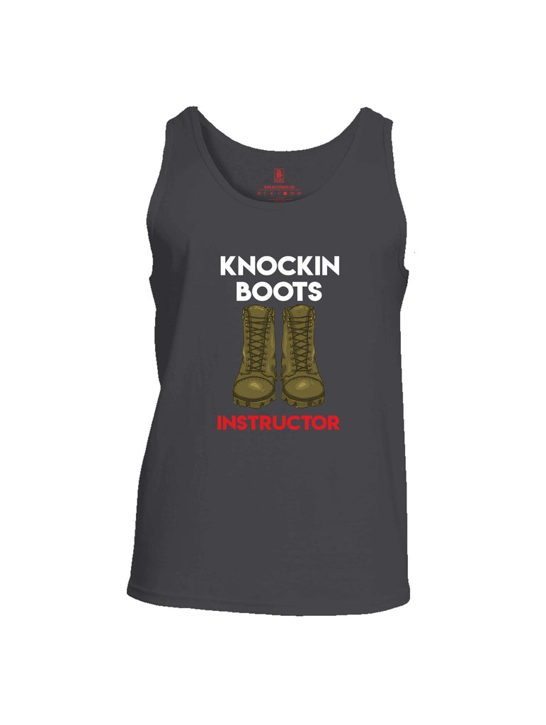 Battleradlde Knockin Boots Instructor Mens Cotton Tank Top
