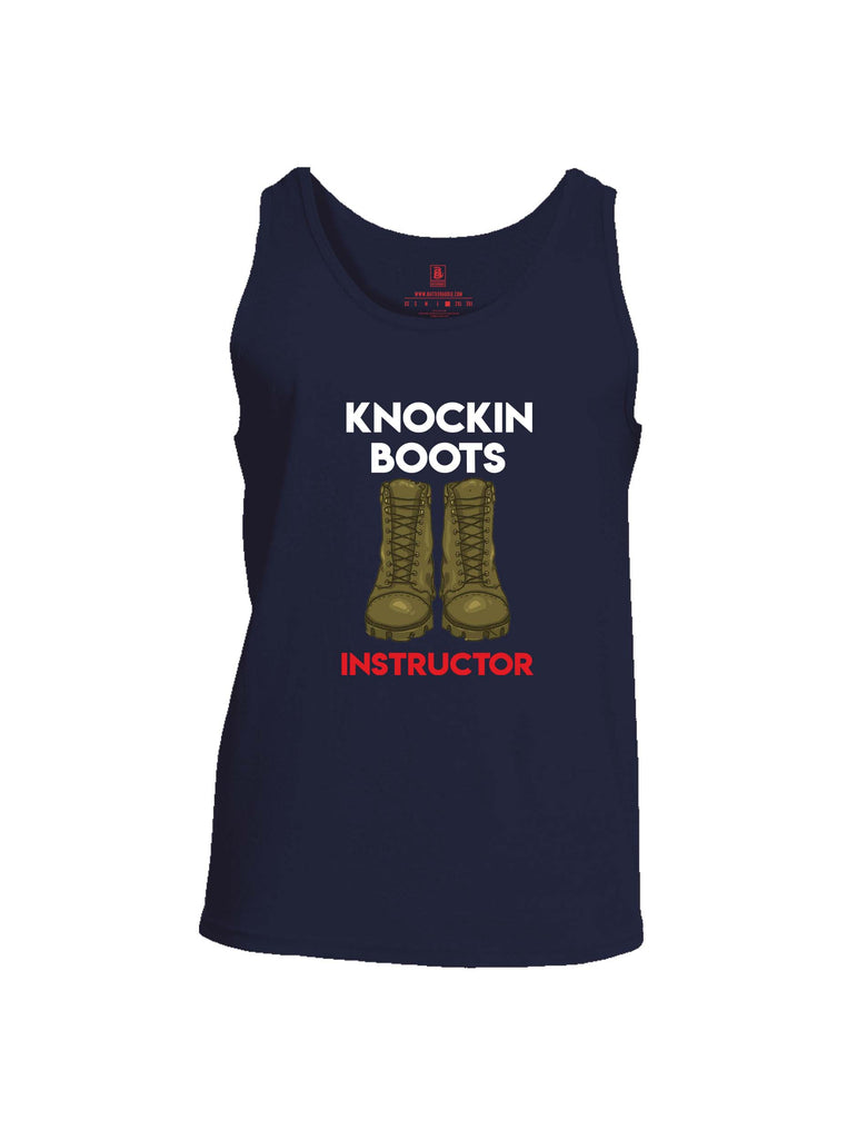 Battleradlde Knockin Boots Instructor Mens Cotton Tank Top