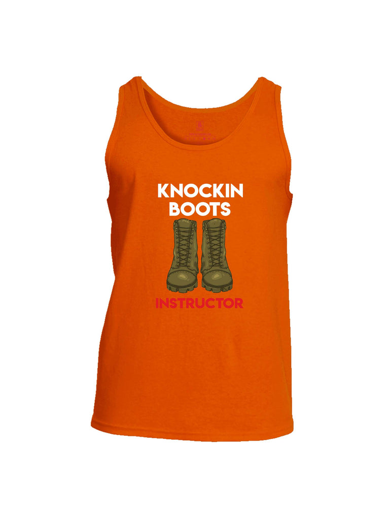 Battleradlde Knockin Boots Instructor Mens Cotton Tank Top