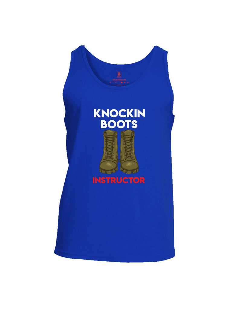 Battleradlde Knockin Boots Instructor Mens Cotton Tank Top