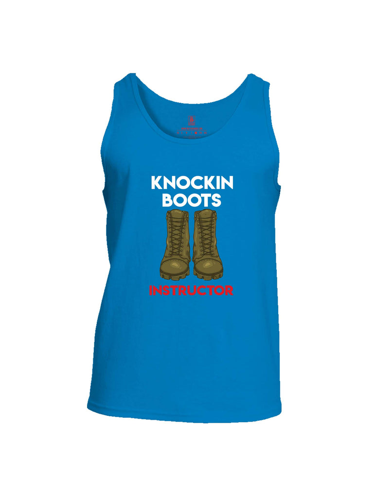 Battleradlde Knockin Boots Instructor Mens Cotton Tank Top