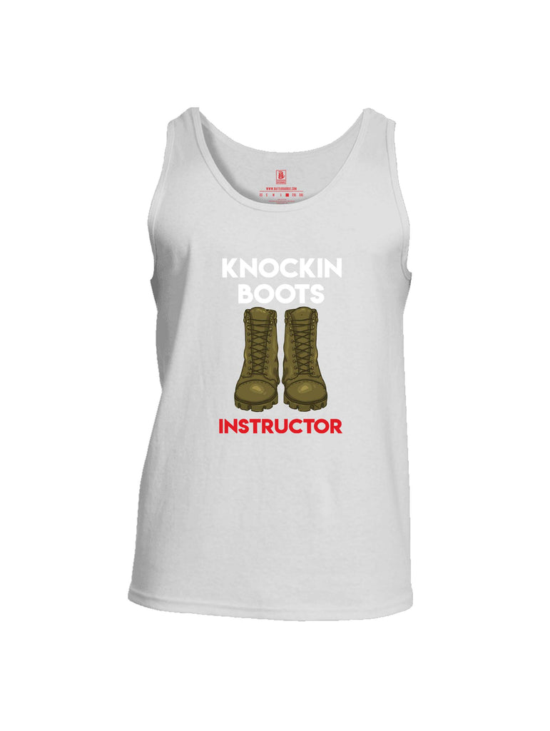 Battleradlde Knockin Boots Instructor Mens Cotton Tank Top