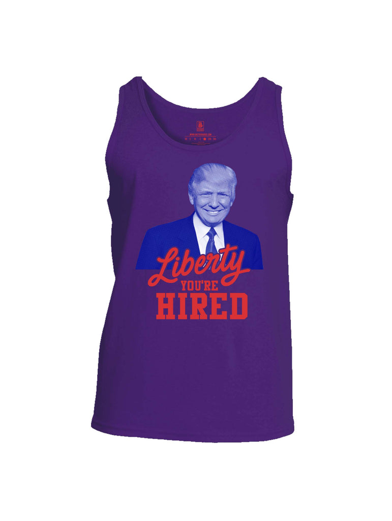 Battleraddle Liberty You're Hired Mens Cotton Tank Top