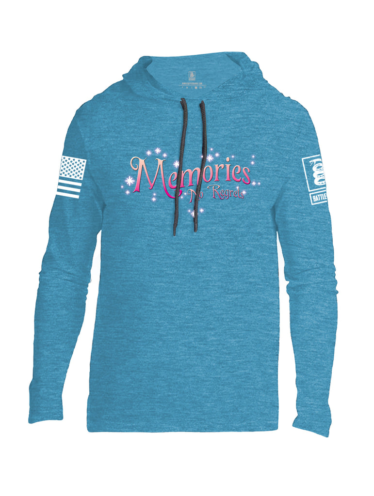 Battleraddle Memories No Regrets Men Cotton Thin Cotton Lightweight Hoodie