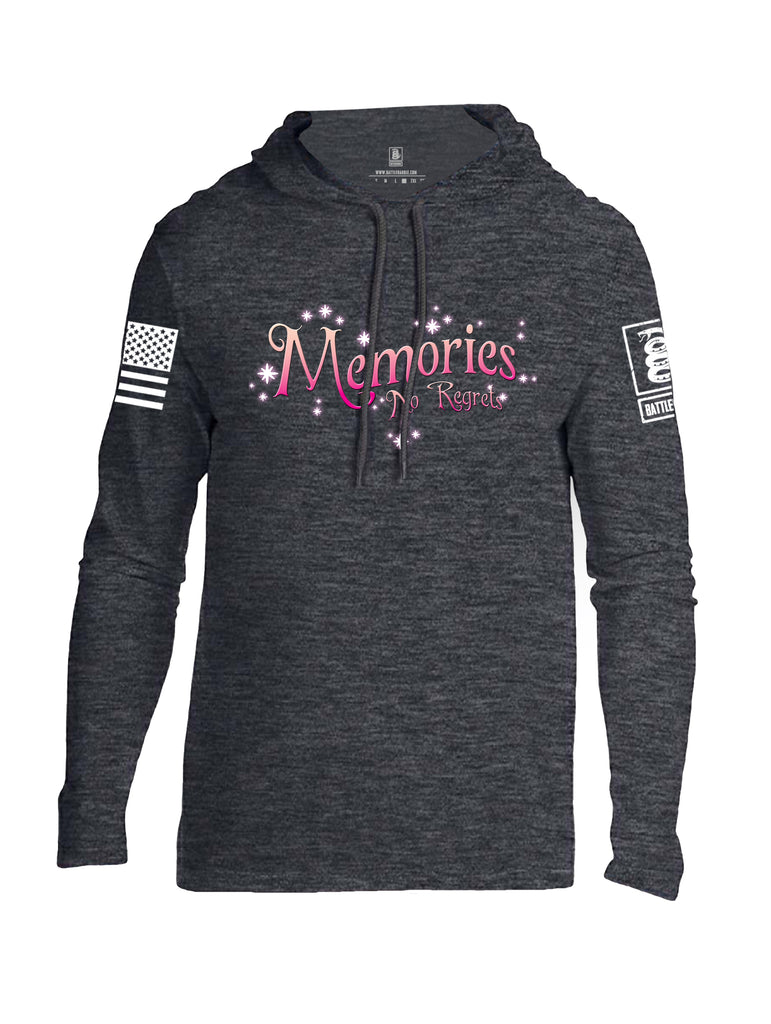 Battleraddle Memories No Regrets Men Cotton Thin Cotton Lightweight Hoodie