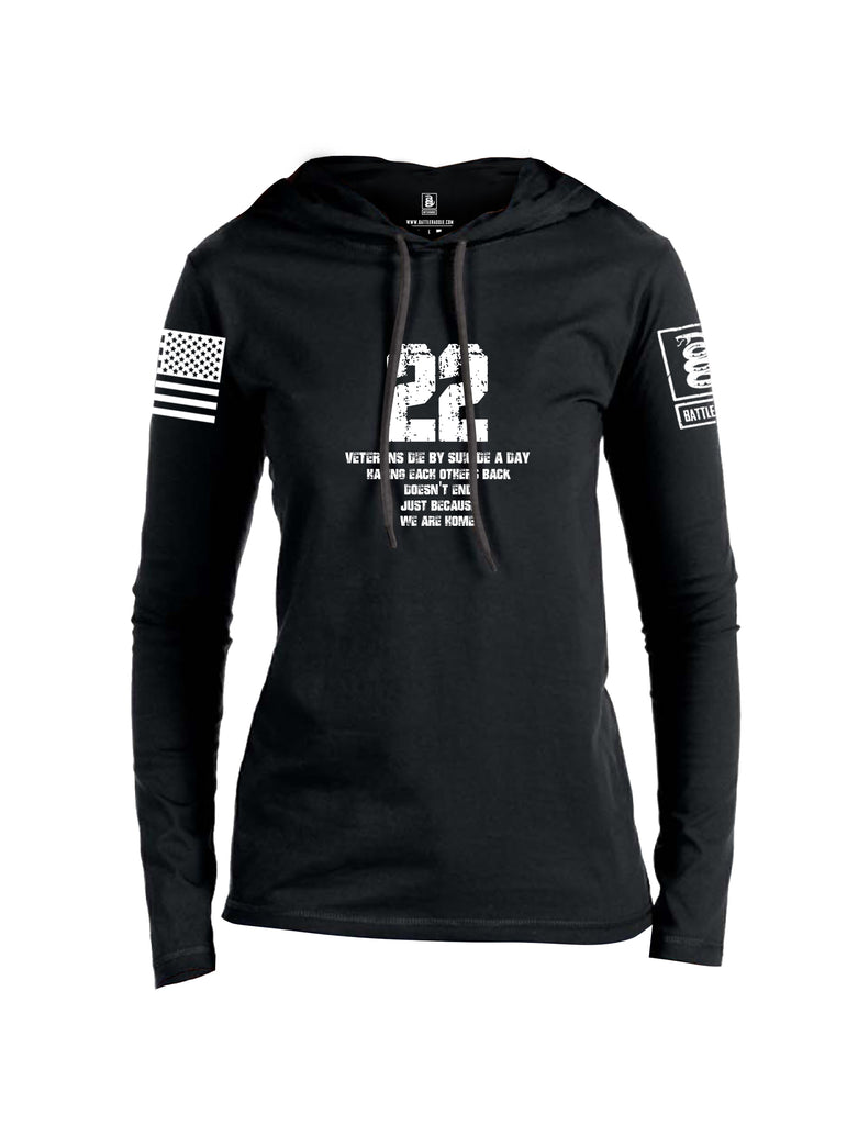 Battleraddle 22 A Day Women Cotton Thin Cotton Lightweight Hoodie