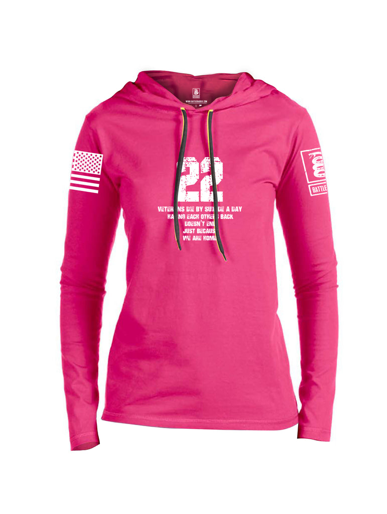 Battleraddle 22 A Day Women Cotton Thin Cotton Lightweight Hoodie