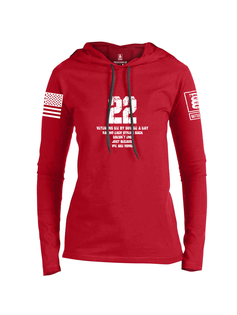 Battleraddle 22 A Day Women Cotton Thin Cotton Lightweight Hoodie