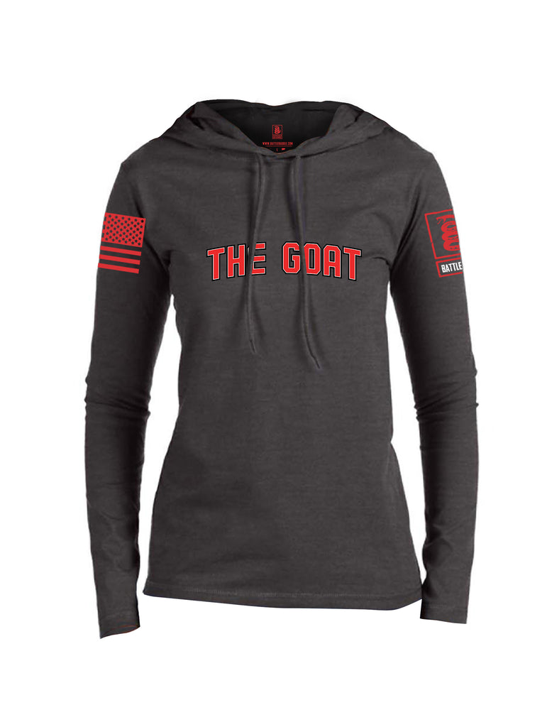 Battleraddle The Goat Women Cotton Thin Cotton Lightweight Hoodie