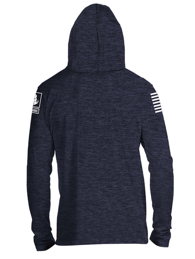 Battleraddle Be Your Own Hero Mens Thin Cotton Lightweight Hoodie - Battleraddle® LLC