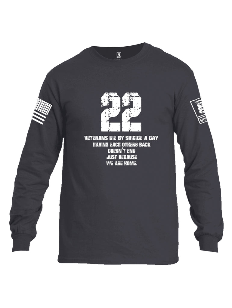 Battleraddle 22 A Day Men Cotton Crew Neck Long Sleeve T Shirt