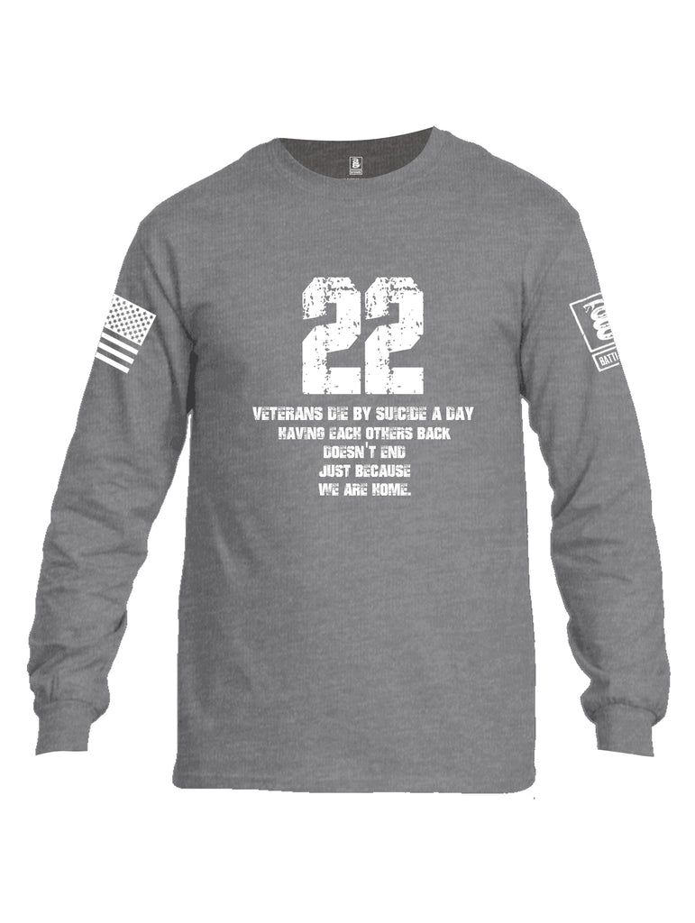 Battleraddle 22 A Day Men Cotton Crew Neck Long Sleeve T Shirt