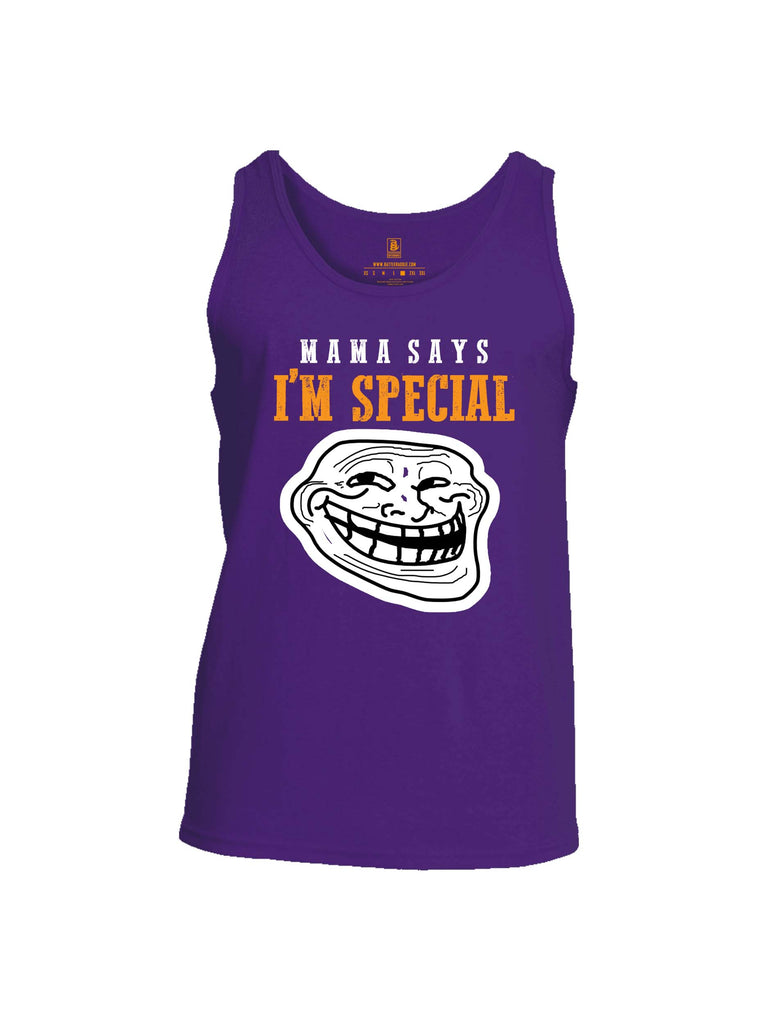 Battleraddle Mama Says Im Special Mens Cotton Tank Top