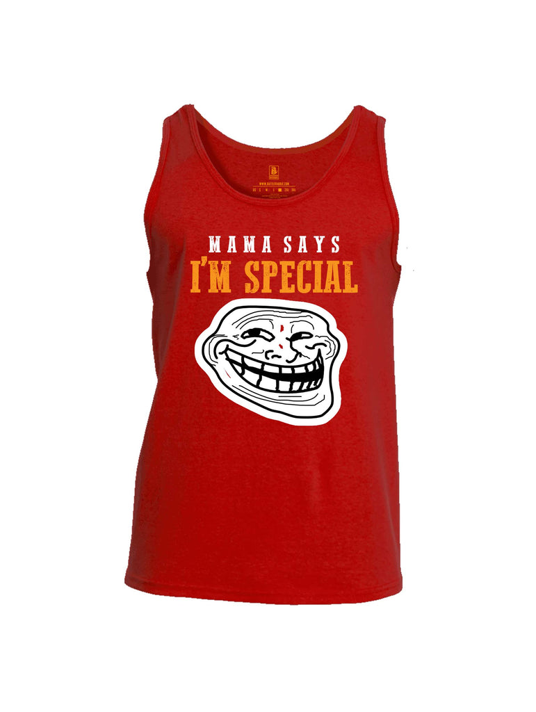 Battleraddle Mama Says Im Special Mens Cotton Tank Top