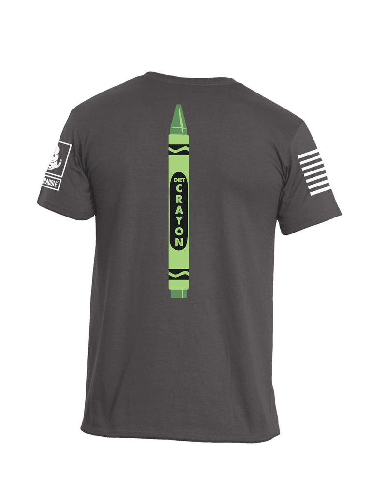 Battleraddle Need To Pass Height And Weight? Diet Crayon Mens Cotton Crew Neck T Shirt