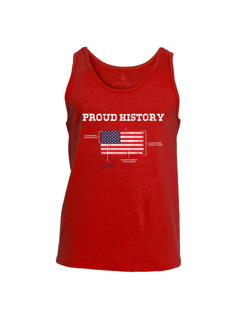 Battleraddle Proud History Mens Cotton Tank Top