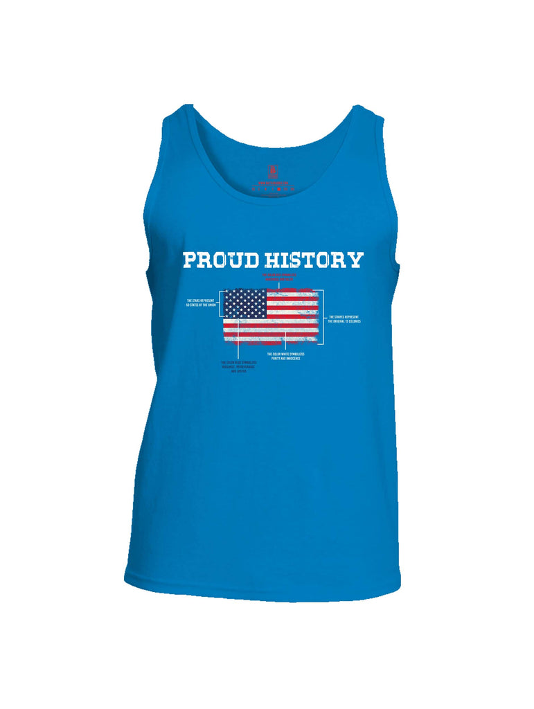 Battleraddle Proud History Mens Cotton Tank Top