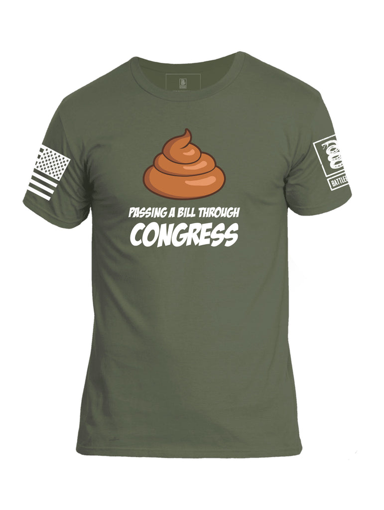 Battleraddle Passing A Bill Through Congress Mens Cotton Crew Neck T Shirt