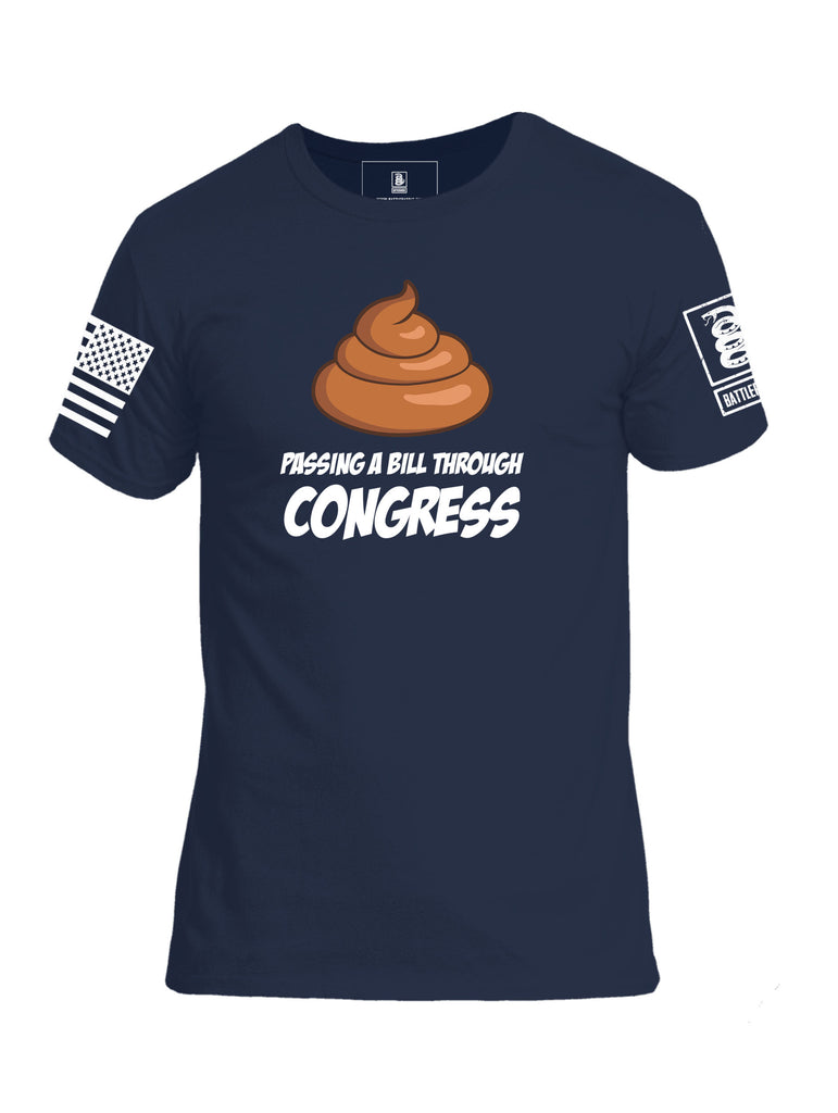 Battleraddle Passing A Bill Through Congress Mens Cotton Crew Neck T Shirt