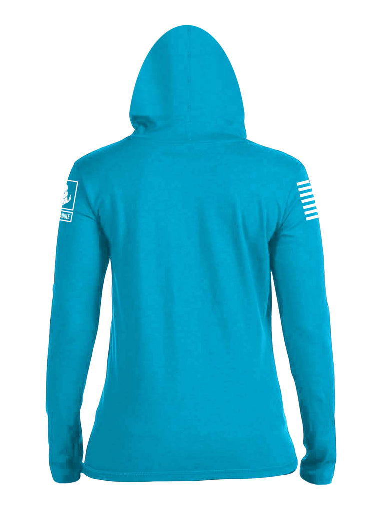 Battleraddle Battle King Womens Thin Cotton Lightweight Hoodie - Battleraddle® LLC